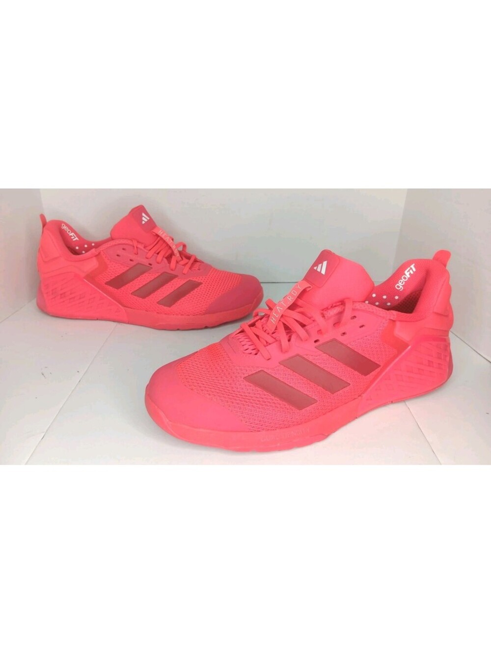 adidas Dropset 3 Training Mens Sz 15 Lucid Red Sneakers Athletic Shoes JI3900